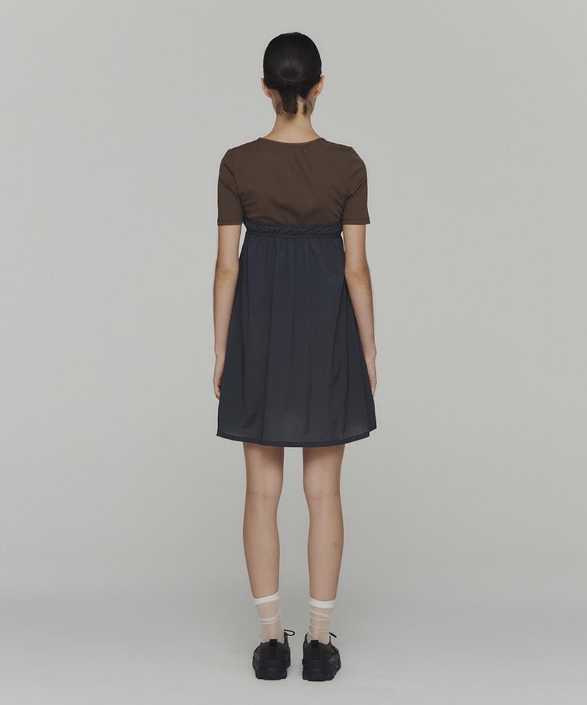 Amomento Corset Mini Dress_Charcoal