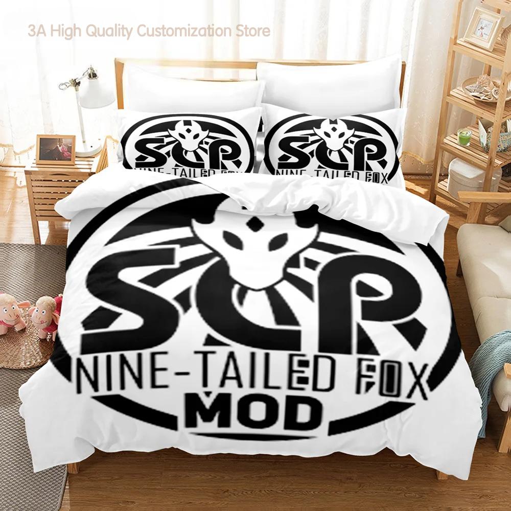 SCP bed sheet set funda nordica cama uk CN(Origin) Duvetcover&2pcs Pillowcase 100% Polyester 3D Print Yes 90gsm