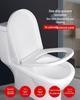 Abattant WC épais universel - Vintage, protection UV, accessoires ménagers