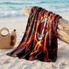 AC Milan Print Microfiber Beach Towel Quick Dry Absorbent Large Towel For Beach Swimming Travel