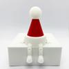 3D Printed Ghost Decorations with Movable Legs for Christmas and Halloween