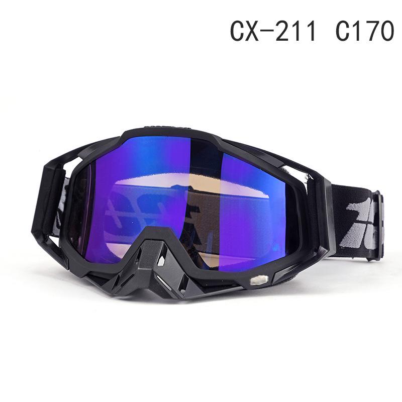 100% Windproof Off-road Motorcycle & Ski Goggles for Outdoor Riding