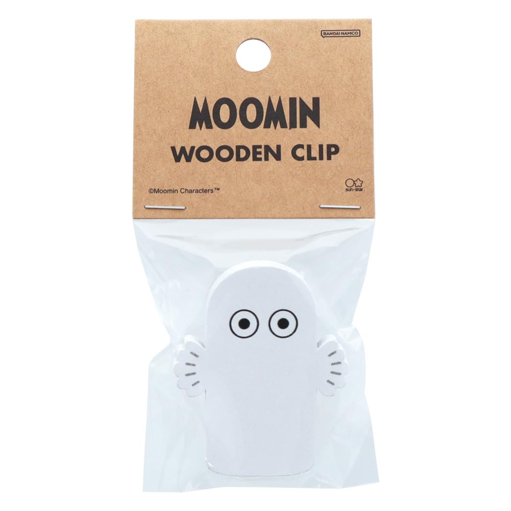 

Канцелярские товары Moomin Деревянный S3624099 Sun-Star Зажим, Хаттифаттены,