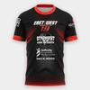 The East Vs West Series 16 To 21 Armwrestling T-Shirt Atlantic City Sports Jersey Men's Breathable Quick Dry Fitness Gym Tee Top
