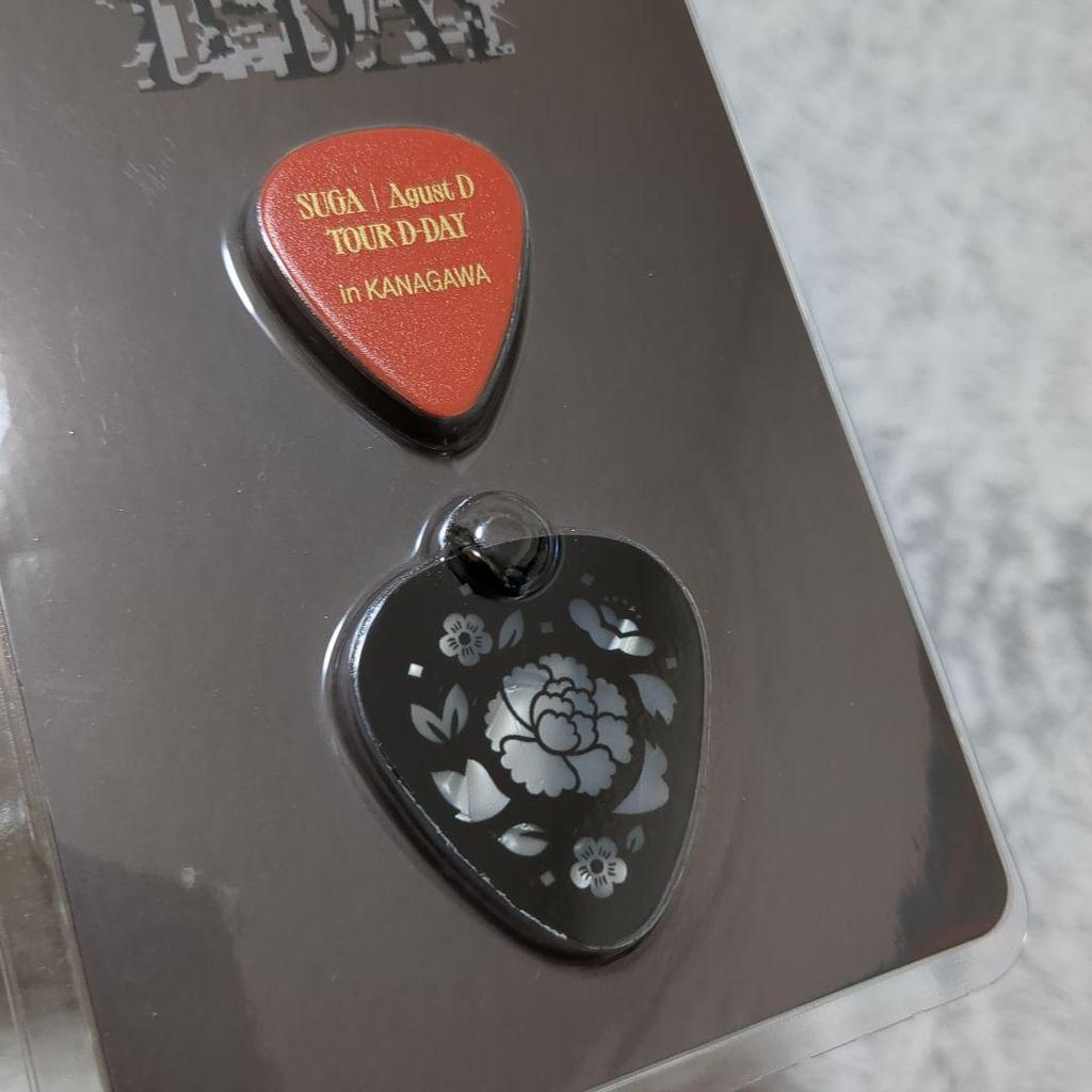 [USED] agustd guitar pick dday suga yoongi bts ilcon