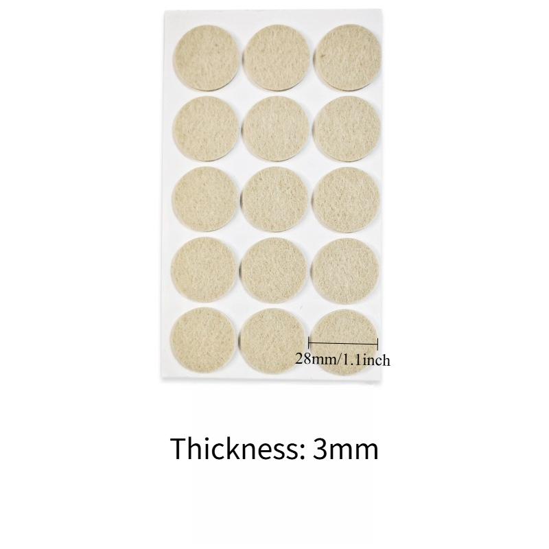 1PC Table and Chair Foot Pads Anti-collision Furniture Protective Pads Chair Self-adhesive Foot Pads Stool Silent Table Foot Pads