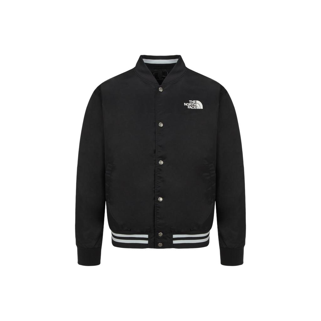 The North Face Striped Logo Embroidered Loose Long Sleeve Jacket Men Jackets NJ3BR51A