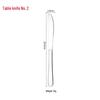 1010 Series 410 Stainless Steel Western Tableware Set – Serving Spoon & Cake Set for Restaurants & Hotels
