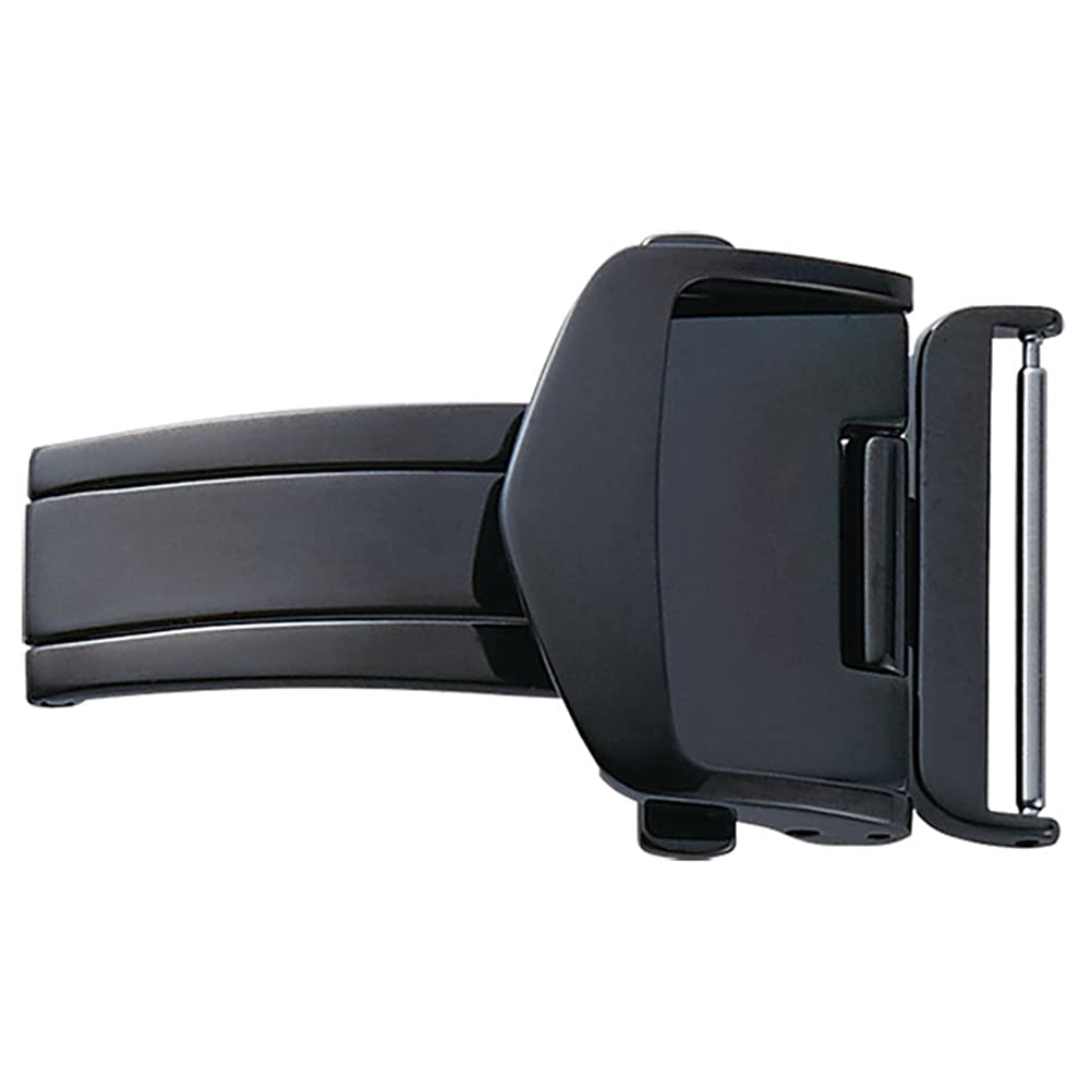 

Leather Buckle Black Black IP 20mm ZB0007S [Bambi] чорний