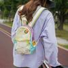 Schoolbag Outdoor Sports Backpack Contrasting Color Trend Backpack Cycling Camping Small Backpack Couple Waterproof and Wear-resistant Backpack