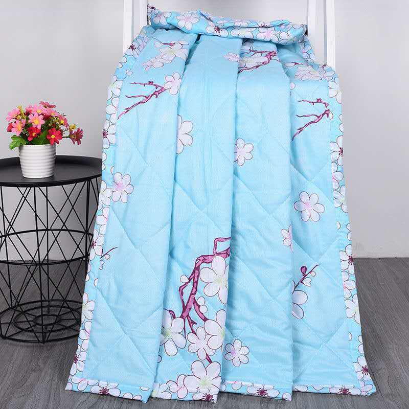 Summer & Autumn Lightweight Quilt: Double and Single Air Conditioning Blanket for Kids, Thin, Machine Washable