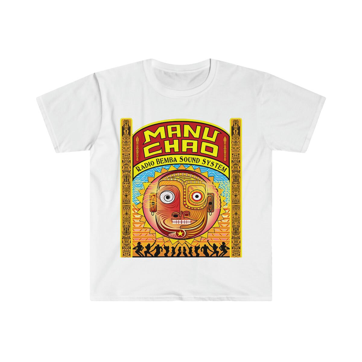 Unisex Soft Cotton T-Shirt Mens Womens Tees Top. Manu Chao L