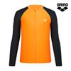 Alena Men'S Sunset Relaxed Fit Zip-Up Rash Guard A4Bm1Rr48Org