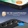KEYSION 360° Rotating Ring Stand Magnetic Phone Case for Redmi 15 5G 169.5mm Matte Translucent Shockproof Cover for Xiaomi POCO M8s 5G