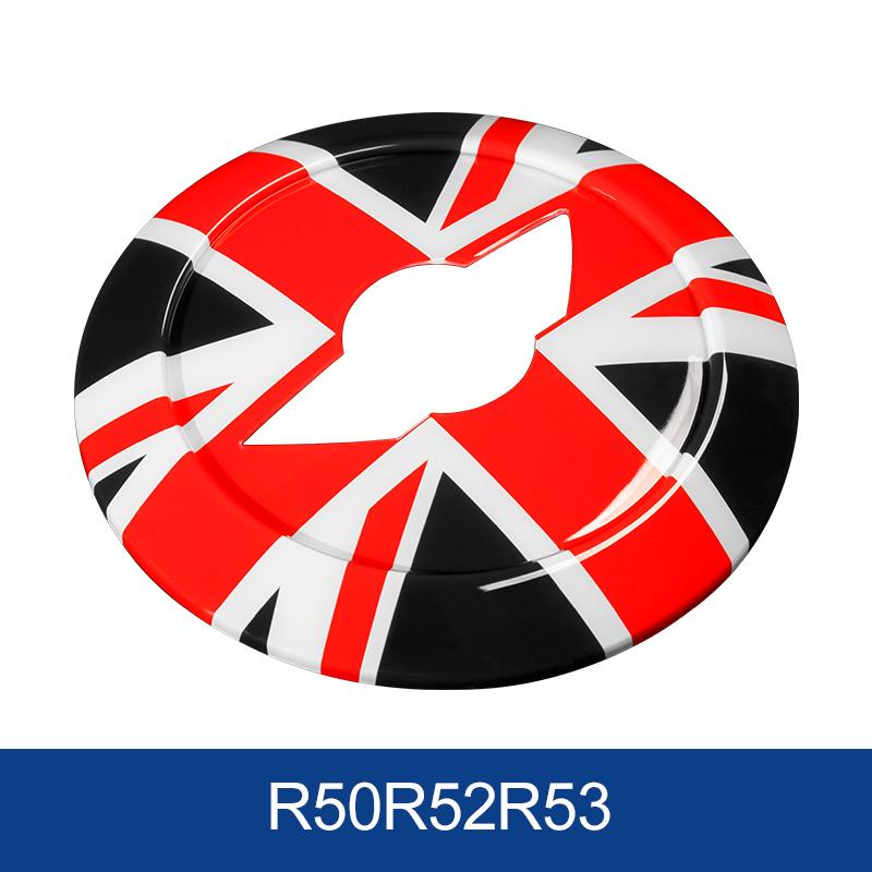 Car Steering Wheel Sticker Interior Styling Accessories Union Jack Style For Mini Cooper R50 R52 R53 2001 2002 2003 2004 2005