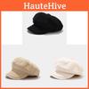 Retro Style Eightsided Hat With Cotton Material For Winter Warmth And Sun Protection