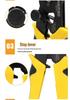 HSC8 6-4 Tubular Terminal Crimping Pliers - Sleeve Type, Manual Crimping Tool
