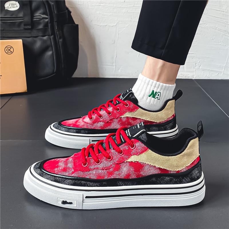 Pantofi bărbați pantofi casual 2024 pantofi bărbați vară nouă tendință de modă versatili cu talpă joasă