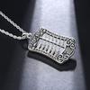 Mens Womens Adjustable Chain Necklace With Rotating Abacus Bead Pendant Pixiu Charm Vintage Style