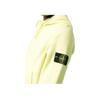 STONE ISLAND Fw22 Unifarbener Pullover mit Kängurutasche und Logo Sweatshirt Herren Sweatshirt Zitronengelb 771564120-V0031