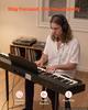 VEVOR Digital Piano 88 Keys Semi Weighted Full Size Keyboard Stand Black, for Beginners, 600 Tones, 600 Rhythms, Electric Piano, with Sustain Pedal