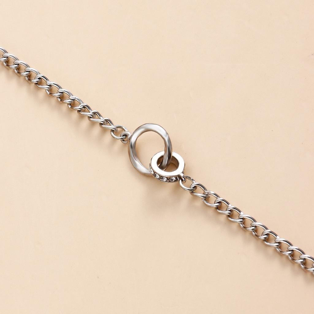 Vintage Double Round Necklace Women Jewelry Accessories Bohemian Tassel Pendant Gifts