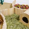 Hamster Toy Natural Wood Arch Bridge Bendable Long Climbing Ladder Small Pet Toy for Guinea Pig Chipmunk