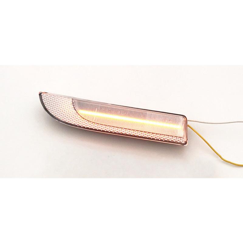 1Pair Clear Lens LED Sequential Side Marker Light Lamp Fit for Porsche Panamera 970 Chassis G1 2009-2016