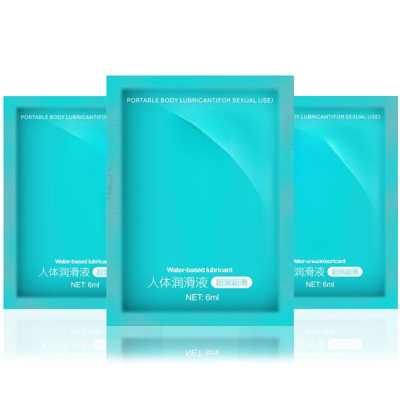 Ultra-slick 6ml Bag Pack Personal Lubricant - Water-Soluble Pleasure Lubricating Oil for Erotic Needs