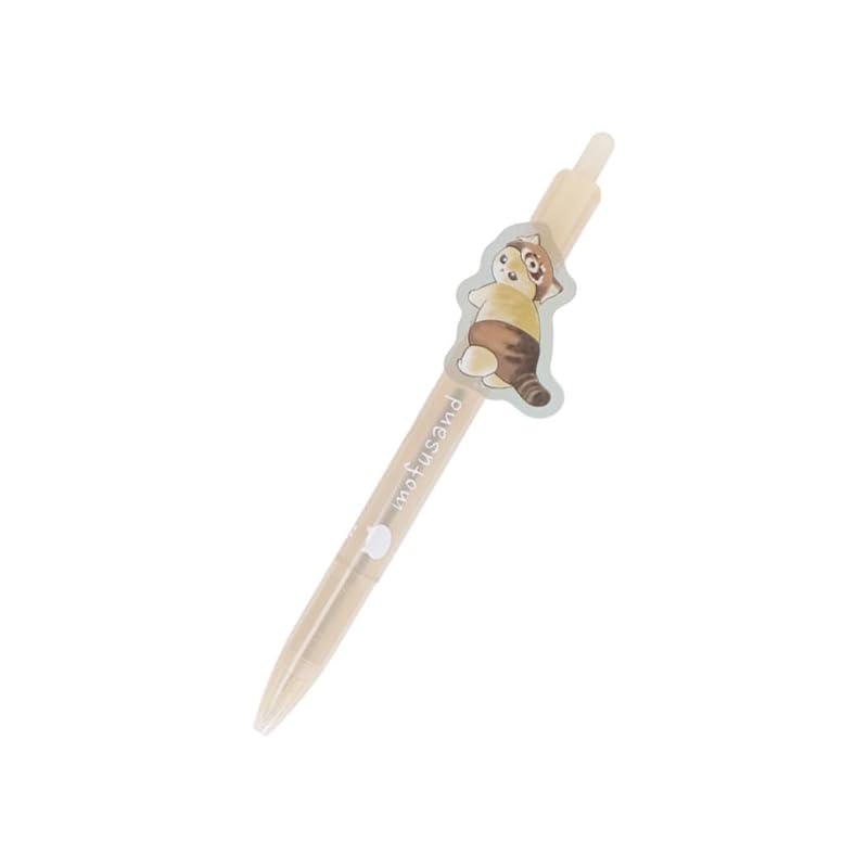 

sunstar stationery mofusand ballpoint pen oil based ink Lesser panda nyan S4656563