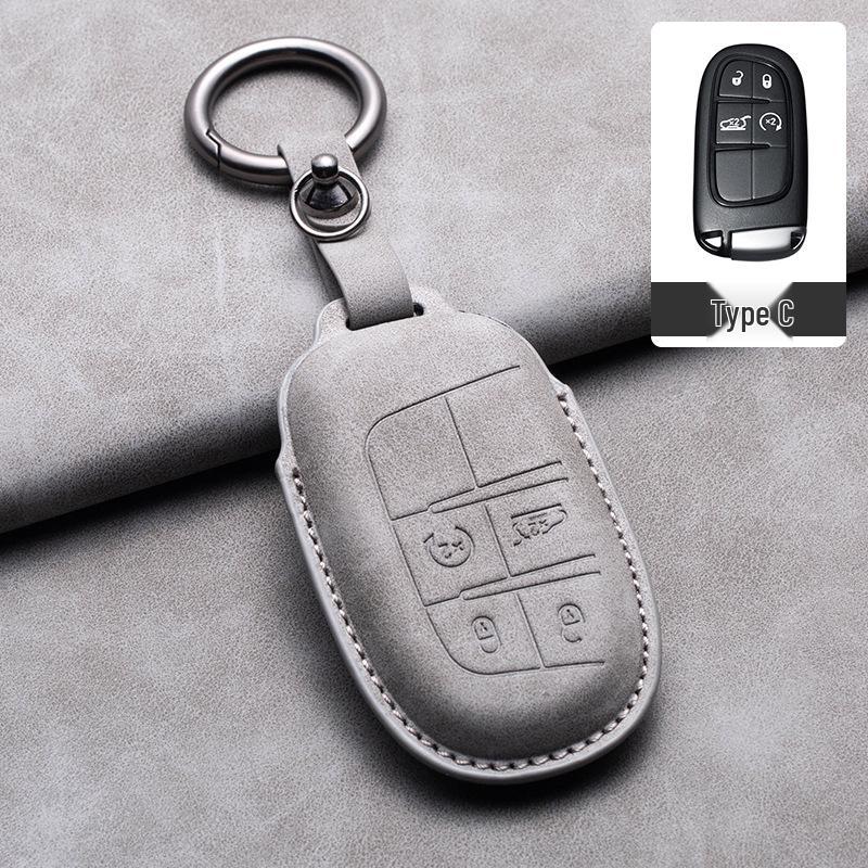 Jeep Compass & Grand Cherokee Key Case Shell with Buckle
