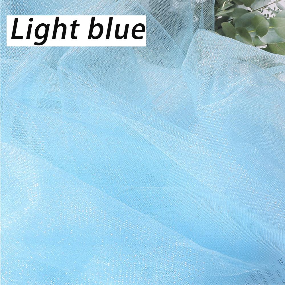 Pearlescent Tulle Fabric 150x100cm Soft Mesh Gauze for Bridal Skirt Clothing Home Curtain Lightweight Translucent Photo Backdrop
