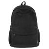 Solid Nyl Soft Sewing Thread Zipper School Bags Corduroy Casaul Softback Youth Backpack 2026 High Quality Large Capacity Bags