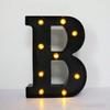 1PC 21.8cm LED Letter Light Luminous Letter and Number Night Light Suitable for Home Bar Wedding Birthday Party Decoration