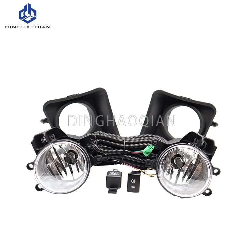 1 set Fog Lights Headlight for Toyota Tundra 2014 2015 2016 2017 2018  Fog lights Car Fog Lamp Kit With Harness Bulb Switch