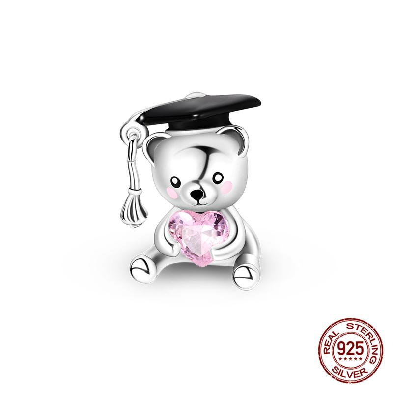 Originale Eulenperlen, 100 % Kupfer, Glückskatzen-Elefanten-Anhänger, passend für Originalarmbänder, DIY-Schmuckherstellung, Geschenk für Frauen