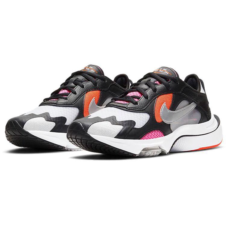 Nike Air Zoom Division Daily Shock Absorption Non-Slip Wear-Resistant Low-Top Running Shoes Women sneaker Black Pink Silver CK2950-003