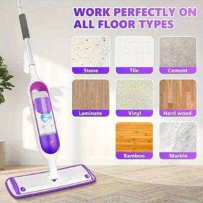 1/4 Stück Mopp-Pad Effiziente Leistung Nass-/Trockenreinigung Schlepp-Pads Tierhaarentfernung Mikrofaser-Mopp-Pad für Swiffer PowerMop