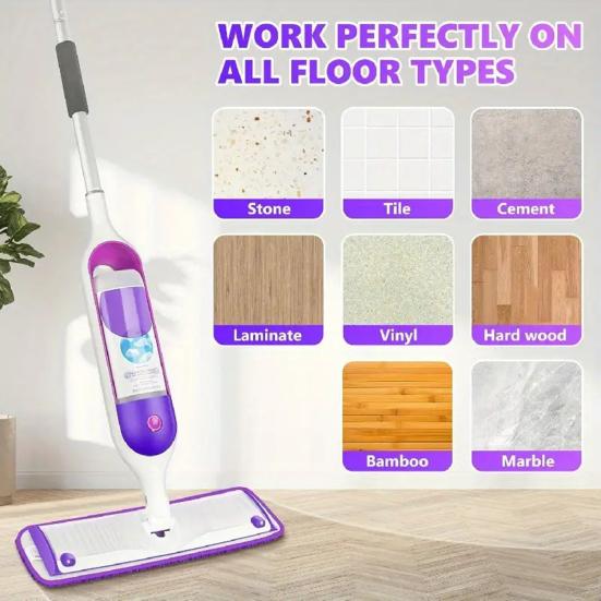 1/4Pcs Mop Pad Efficient Performance Wet/Dry Cleaning Trawl Pads Pet