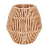 Paper Rope Lamp Shade Compatible with E27 E14 Base Decorative Woven Lampshade for Home Hotel Coffee Shop