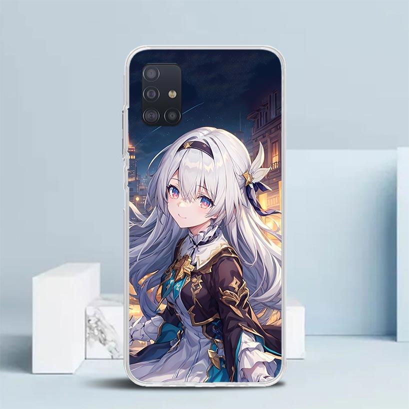 Honkai Star Rail Firefly Soft Cover for Samsung Galaxy A12 A22 A32 A52 A72 A02S Phone Case Note 20 Ultra 10 S10 Plus A51 A71 A50