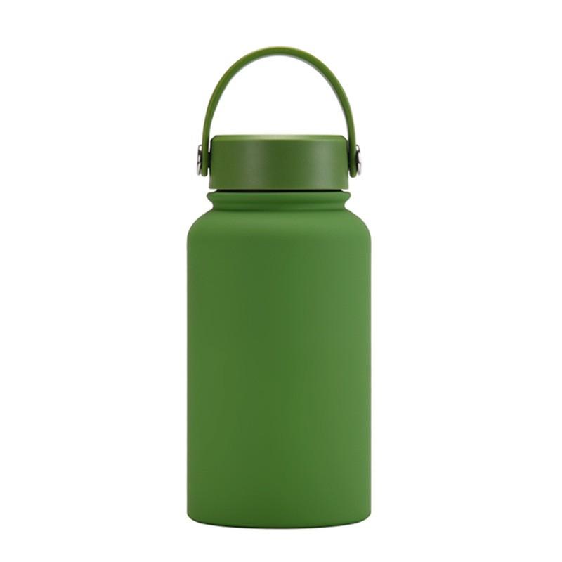 650ml Vacuum Insulated Stainless Steel Travel Water Bottle Outdoor Sports Office Daily Use Leakproof Portable 12H