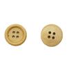 (50Pcs/pack) 2cm 4-Hole Wooden Button Painted Buttons Clothing Accessories DIY Decoration By Hand Holiday Decorations