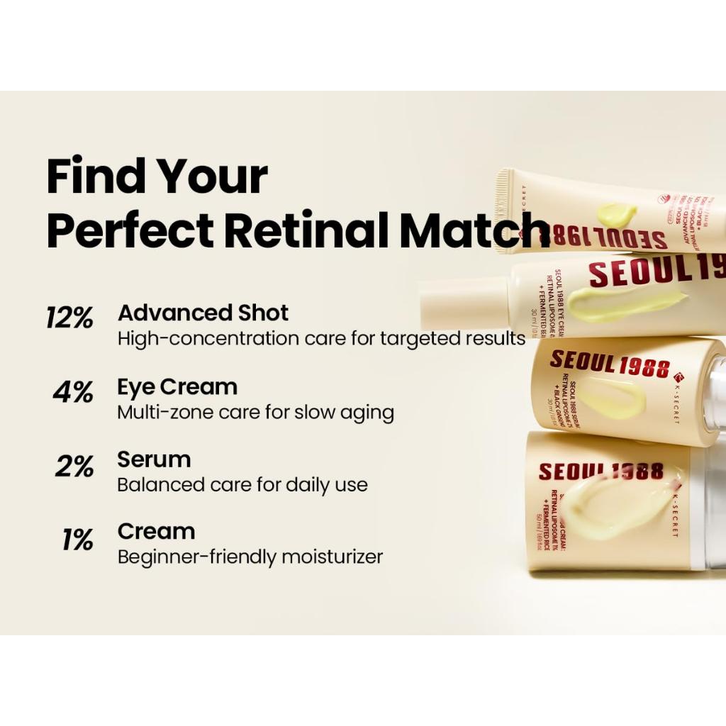 K-SECRET Soul 1988 krém : Retinol Liposom 1% + Fermentovaná rýže 50ml