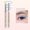 SHEDELLA Eyeliner Waterproof Long-Lasting Smudge-Free Eye Shadow Pen Student Novice Pink Purple Green 2 Pieces