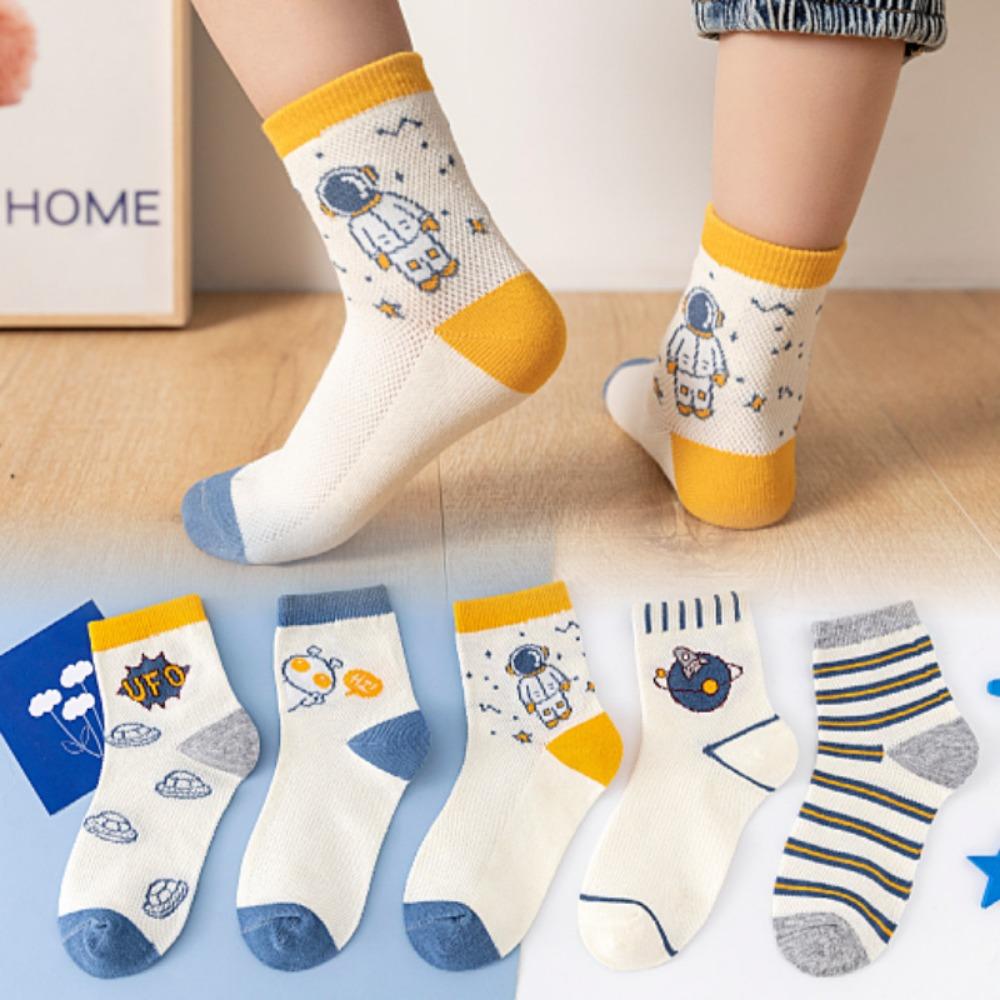 Skarpetki dziecięce Wiosna, Jesień i Zima Chłopięce skarpetki z siateczki Skarpetki podłogowe dla dziewczynek Skarpetki dziecięce