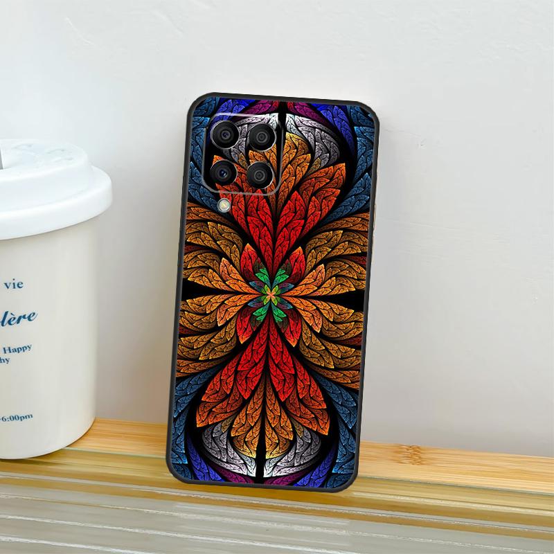 Vintage Ornament Case Für Samsung Galaxy M14 M54 M34 M13 M15 M36 M55 M35 M56 M16 M31 M11 M53 M12 M32 M52 M06