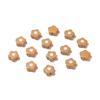 5pcs/Lots Colored Acrylic Enamel Flower Shaped Beads Spacer Loose Beads for DIY Necklace Bracelet Jewelry Making Findings