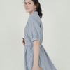 Chikita Shirt Dress Sleeveless + Belt (Check) Blue 252205Cbl