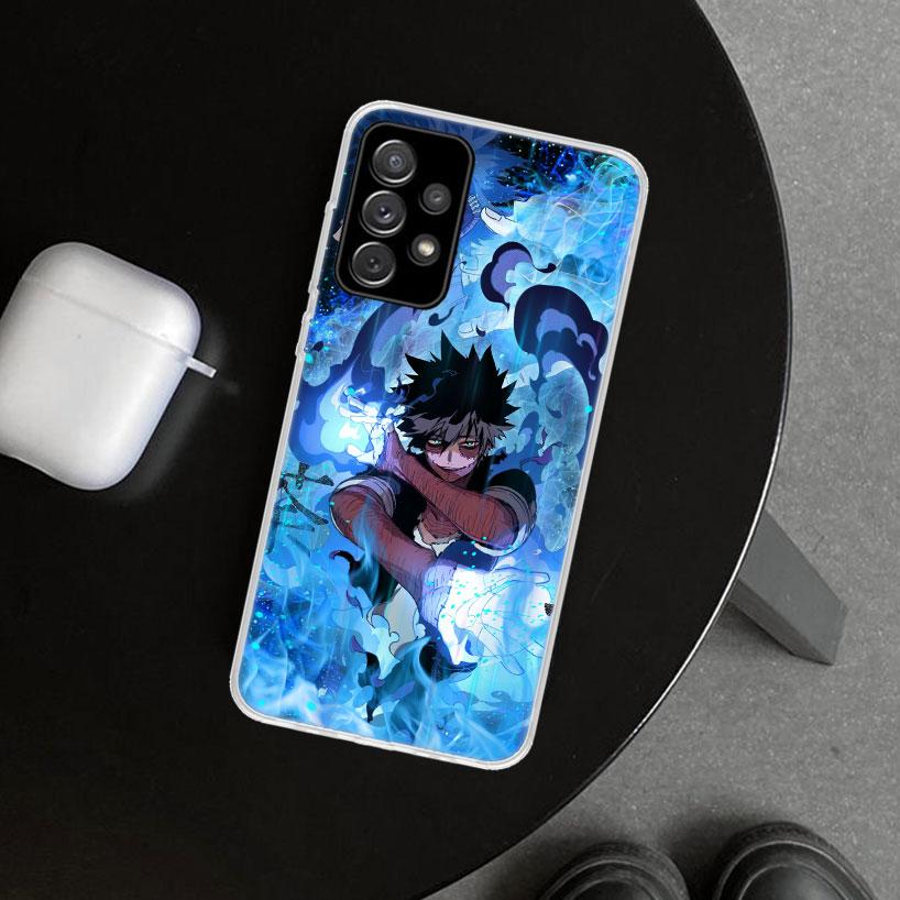 MHA Dabi Bnha Phone Case Cover for Samsung Galaxy A12 A22 A32 A52 A72 A02S A51 A50S A31 A20S A10S Note 20 Ultra 10 Plus Galaxy A